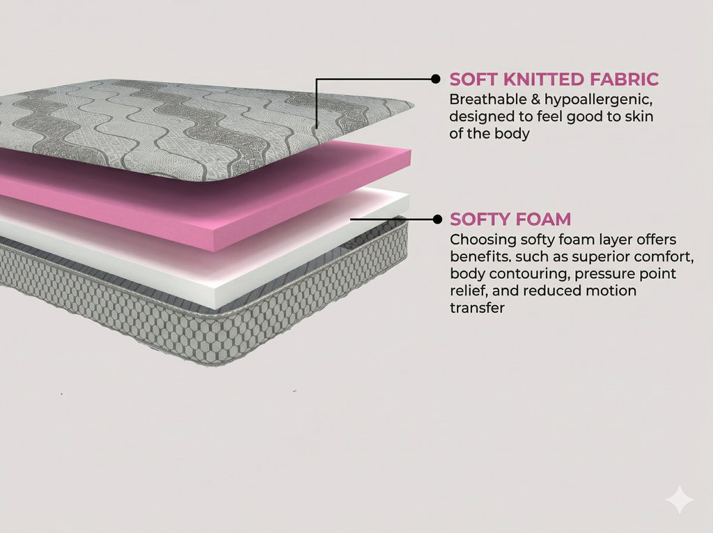 COZY CUB Premium Orthopaedic Mattress